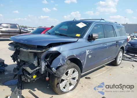 2023 Ford Expedition King Ranch Max из США, поврежденный, VIN 1FMJK1N80PEA33883